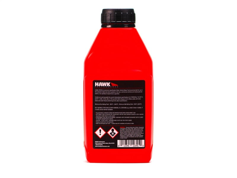 Hawk Performance Street DOT 4 Brake Fluid - 500ml Bottle-thumbmail-2