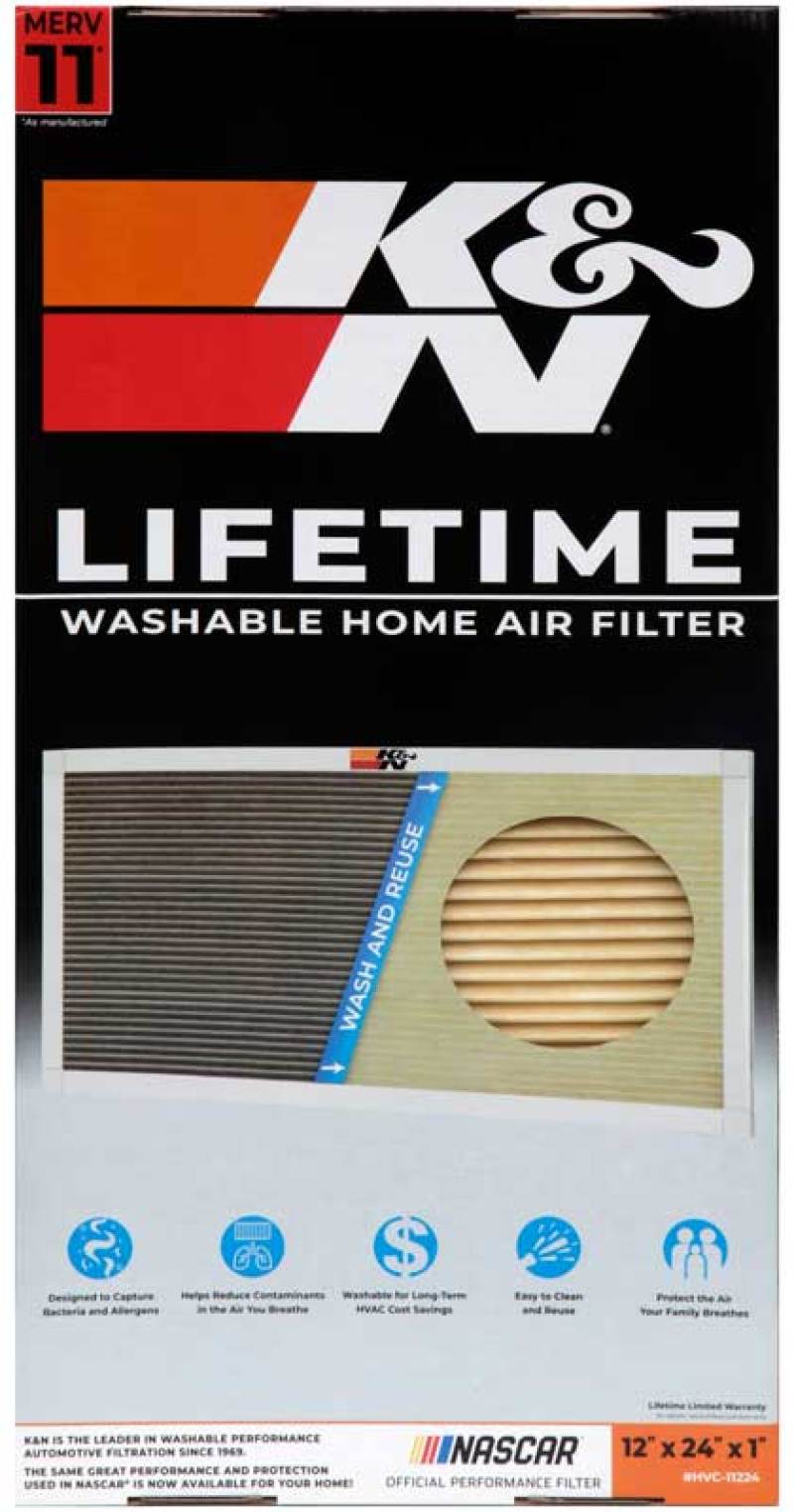 K&N HVAC Filter - 12 x 24 x 1-thumbmail-4