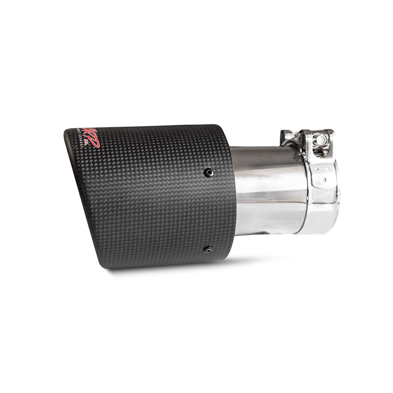 MBRP Universal Carbon Fiber Tip 4in OD/3in Inlet/7.7in L-thumbmail-1
