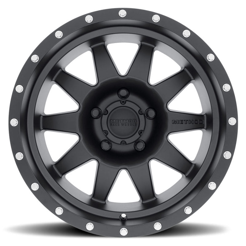Method MR301 The Standard 20x9 +18mm Offset 5x150 116.5mm CB Matte Black Wheel-thumbmail-2