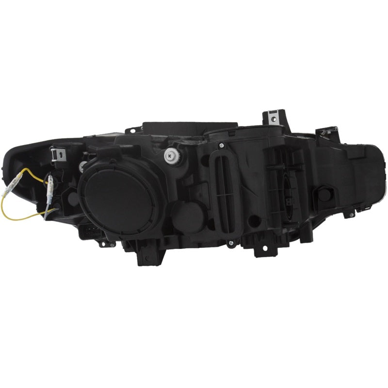 ANZO 2012-2015 BMW 3 Series Projector Headlights w/ U-Bar Black-thumbmail-6