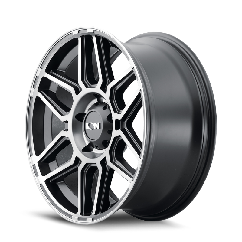 ION Type 146 20x10 / 5x127 BP / -19mm Offset / 78.1mm Hub Matte Black W/Machined Dart Tint Wheel-thumbmail-1