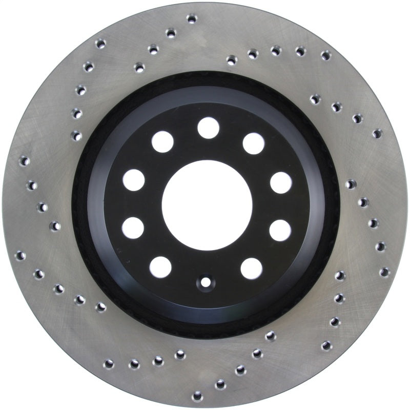 StopTech 09-13 VW CC 3.6L VR6 / 08-09 & 12 Golf R/Golf R32 Drilled Right Rear Rotor-thumbmail-3