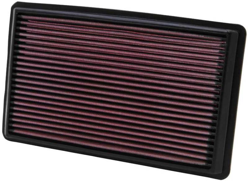 K&N 02-07 WRX/STi Drop In Air Filter 11in O/S Length / 6.563in O/S Width / 1.063in Height-thumbmail-1