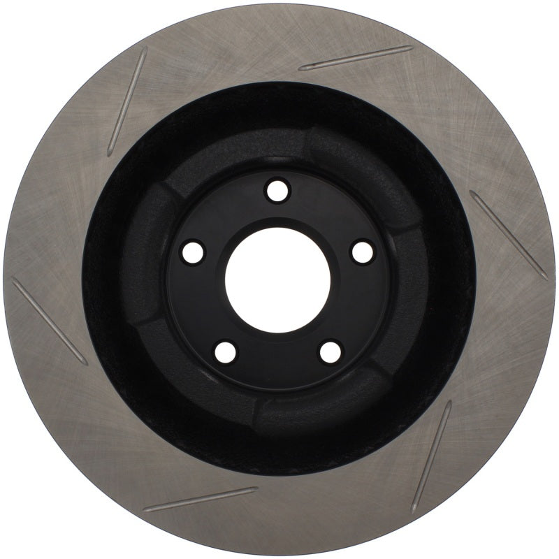 StopTech Power Slot 06-10 Chevrolet Corvette Front Right Slotted Rotor-thumbmail-2