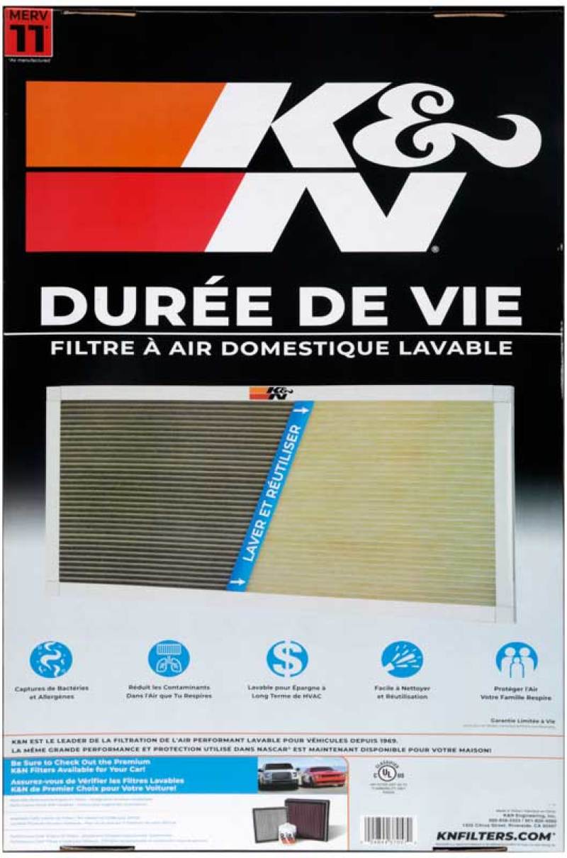 K&N HVAC Filter - 18 x 30 x 1-thumbmail-6