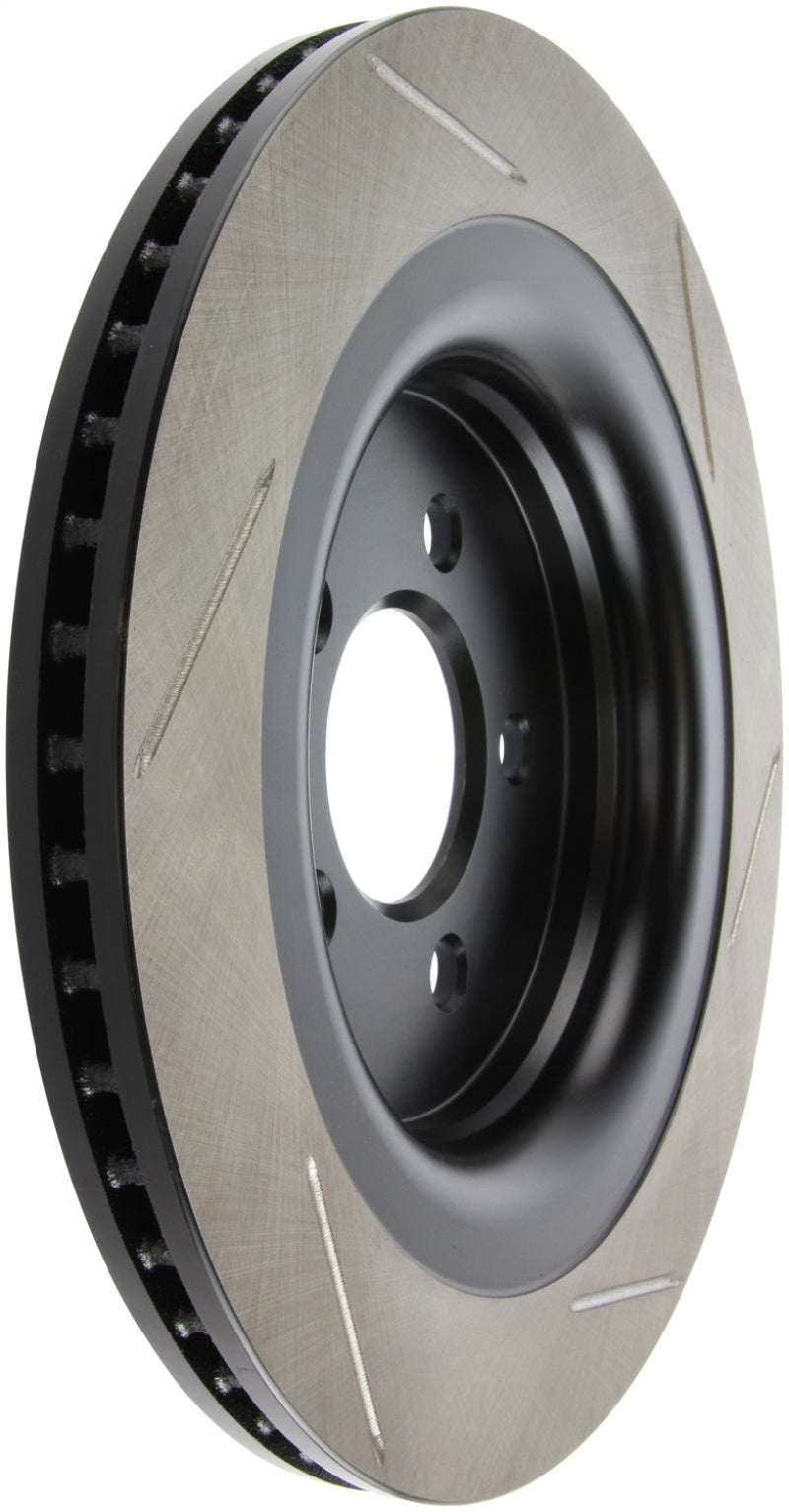 StopTech 2015 Ford Mustang GT w/ Brembo Brakes Right Rear Slotted Brake Rotor-thumbmail-2