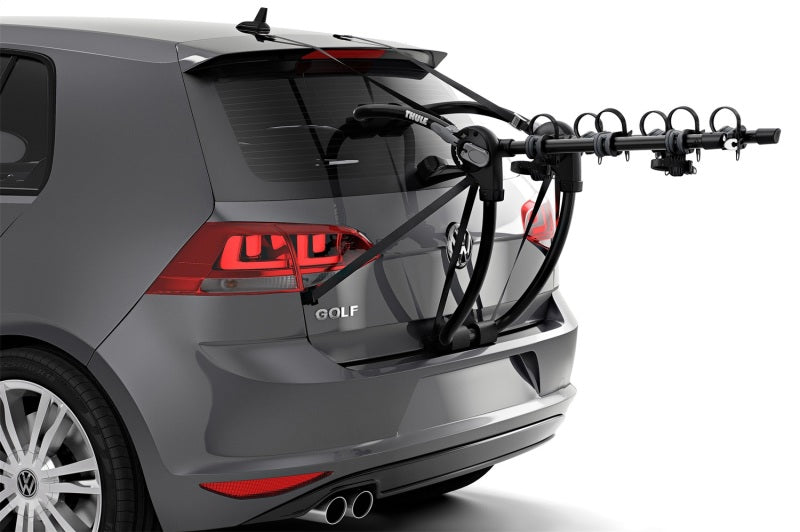 Thule Gateway Pro 3 Hanging-Style Trunk Bike Rack w/Anti-Sway Cages (Up to 3 Bikes) - Black-thumbmail-2
