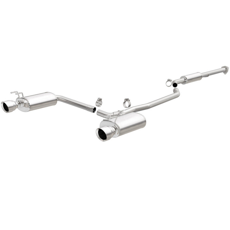 MagnaFlow Sys C/B 2015 Honda Accord 3.5L V6 2.5in SS Dual Split Rear Polished 4.5 Tip-thumbmail-1