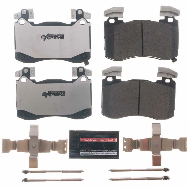 Power Stop 18-19 Kia Stinger Front Z26 Extreme Street Brake Pads w/Hardware-thumbmail-1