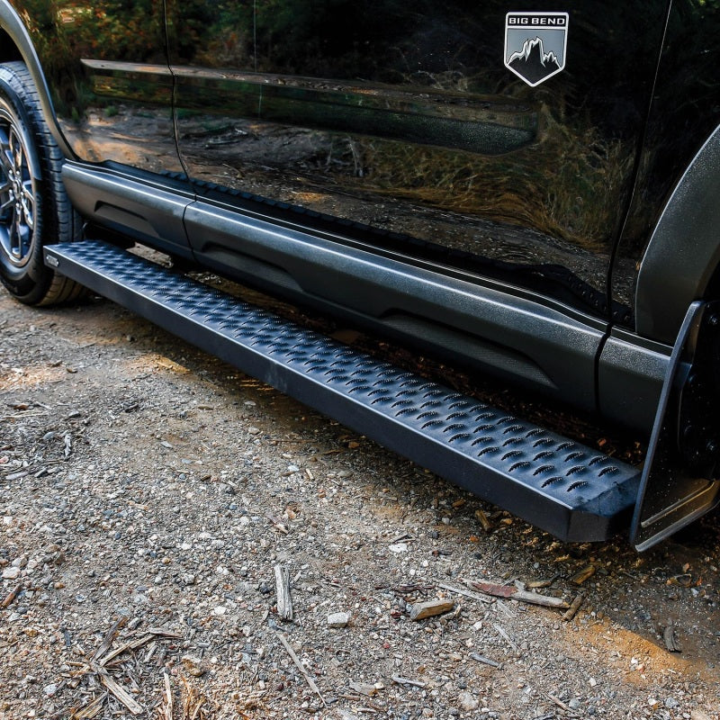 Westin Grate Steps Running Boards 68 in - Textured Black-thumbmail-2