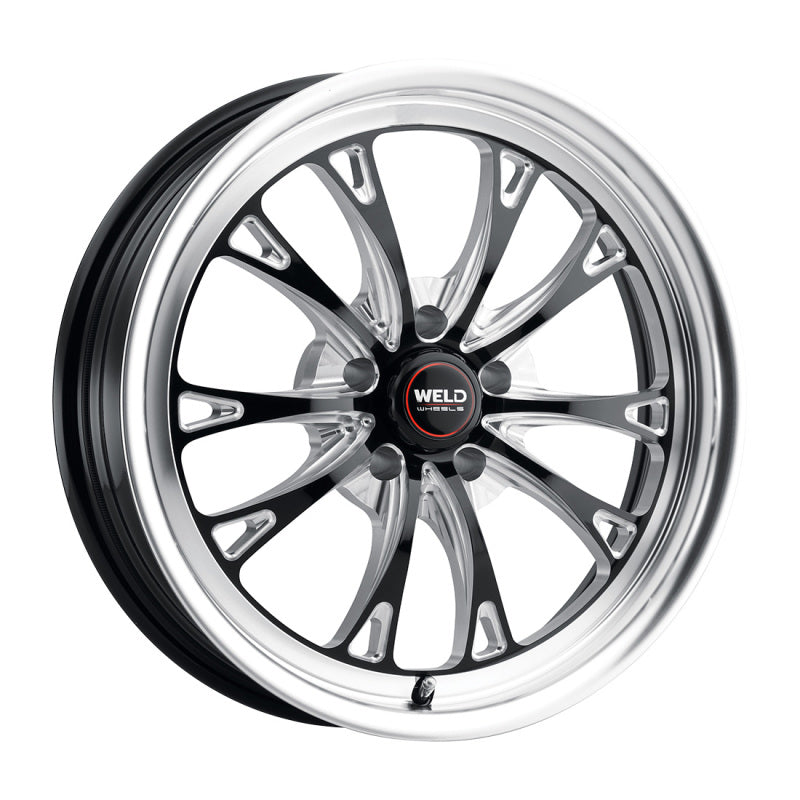 Weld Belmont Beadlock 18x5 / 5x114.3 BP / ET23 BS2.1 Gloss Black MIL DIA 78.1-thumbmail-1