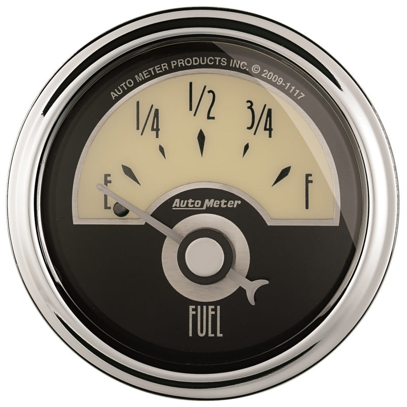 AutoMeter Gauge Fuel Level 2-1/16in. 240 Ohm(e) to 33 Ohm(f) Elec Cruiser Ad-thumbmail-1