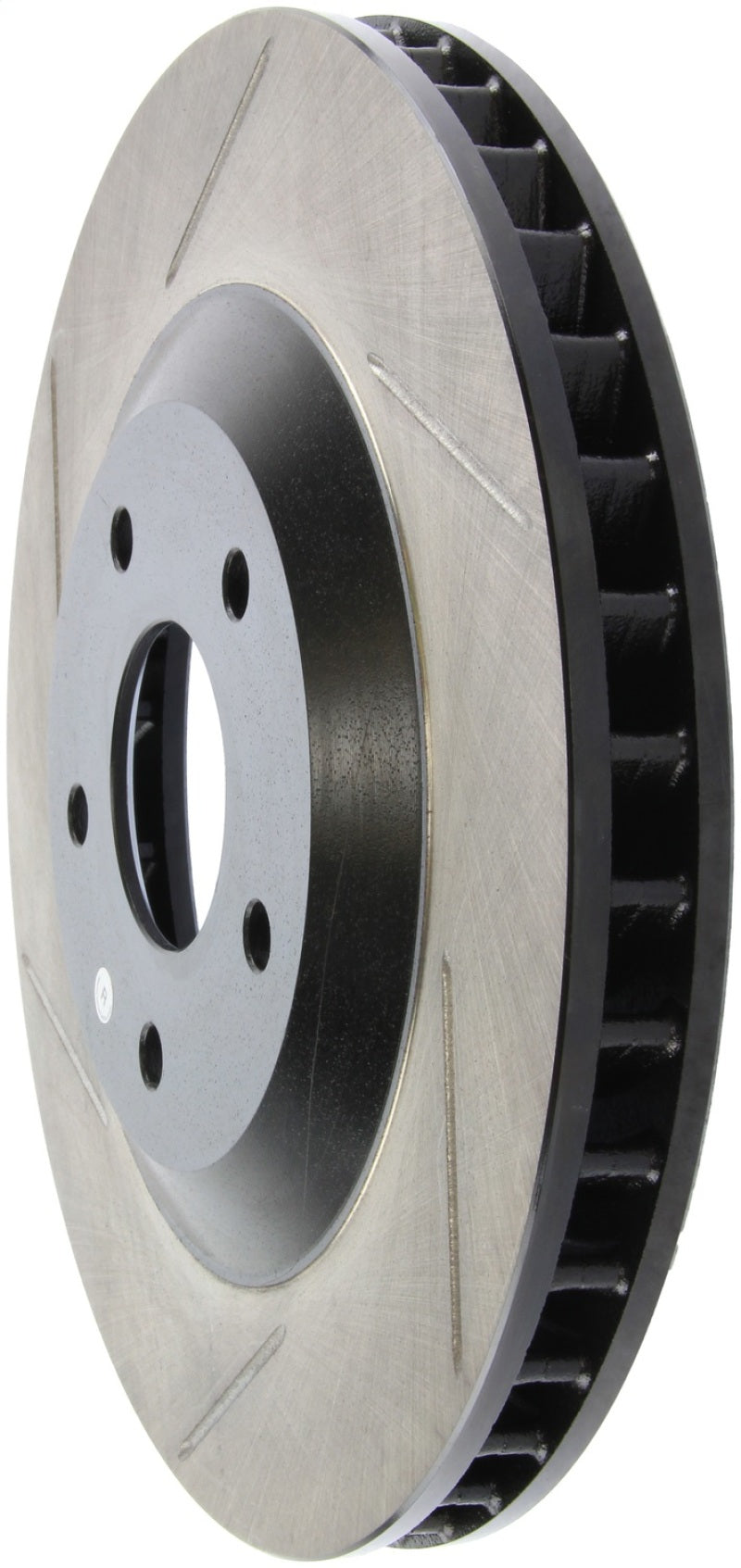 StopTech Power Slot 97-04 Chevy Corvette / 04 & 08 Cadillac XLR/XLR-V Front Right Slotted Rotor-thumbmail-3