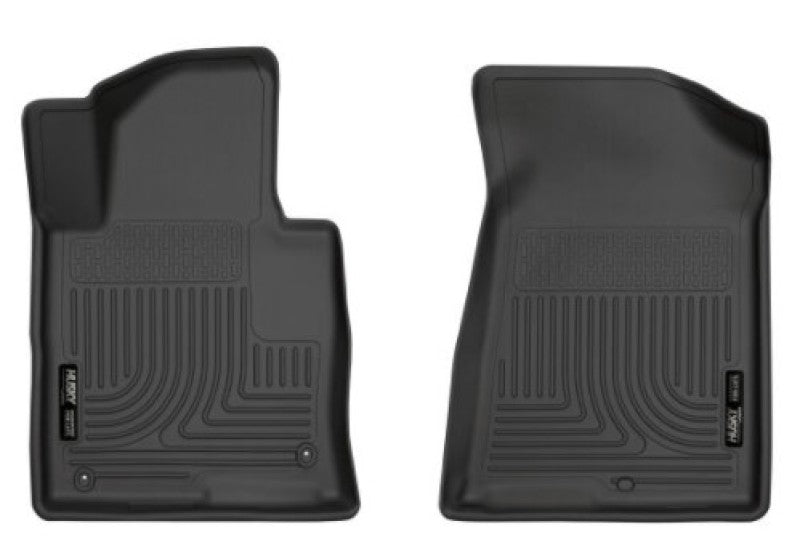 Husky Liners 15-19 Sonata/16-20 Kia Optima Exc. Hybrid Models X-act Contour Series Front Liners BLK-thumbmail-9