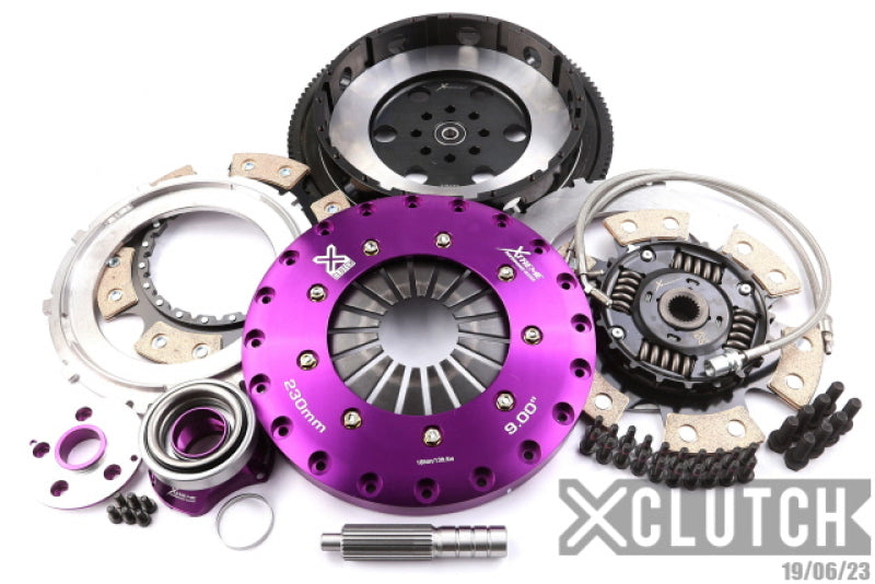 XClutch 15-21 Subaru WRX STi Base 2.5L 9in Twin Sprung Ceramic Clutch Kit-thumbmail-1
