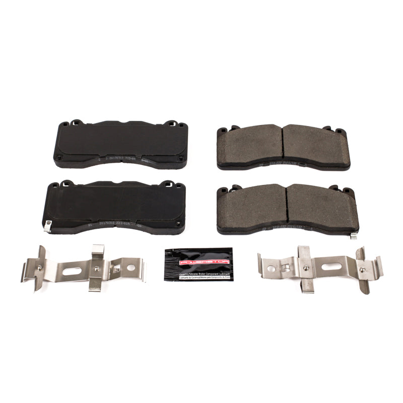 Power Stop 15-19 Ford Mustang Front Z23 Evolution Sport Brake Pads w/Hardware-thumbmail-1