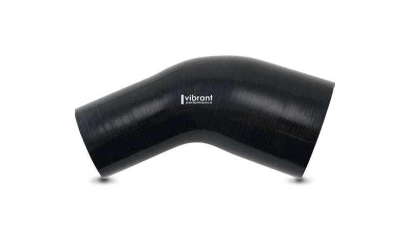 Vibrant 45 Degree Silicone Transition Elbow Hose ID 3.50in x 2.50in-thumbmail-2