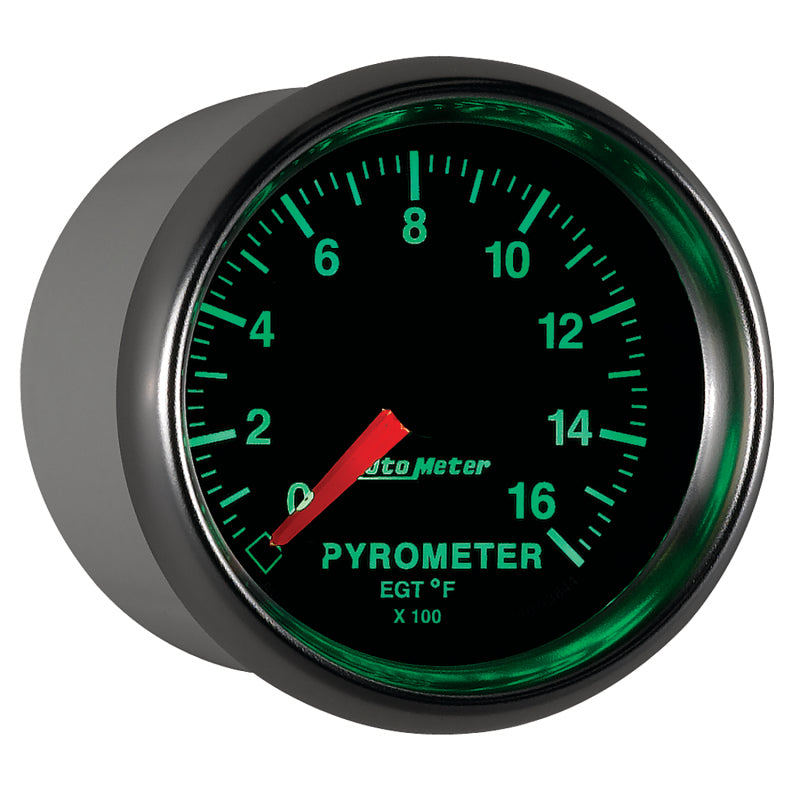 Autometer GS 0-1600 degree F Full Sweep Electronic Pyrometer Gauge-thumbmail-2