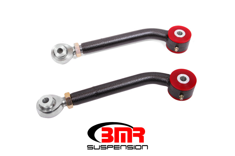 BMR 08-17 Challenger Upper Trailing Arms w/ Single Adj. Poly/Rod Ends - Black Hammertone-thumbmail-1