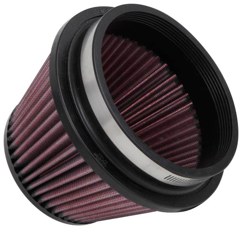 K&N Universal Rubber Filter 5in Flange ID x 6.5in Base OD x 4.5in Top OD x 4.125in Height-thumbmail-3