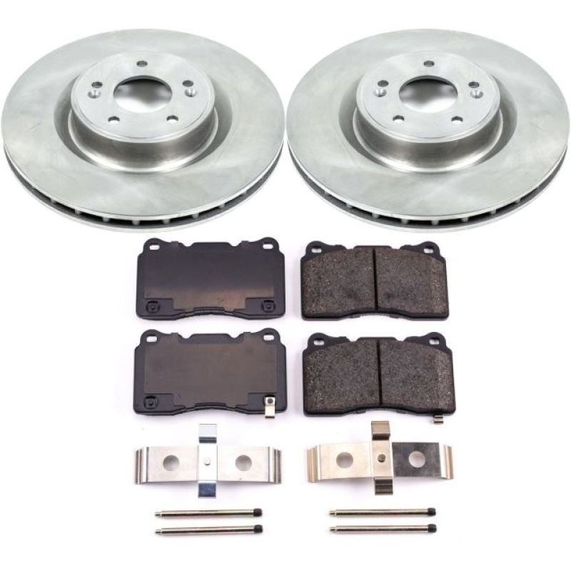 Power Stop 10-16 Hyundai Genesis Coupe Front Autospecialty Brake Kit-thumbmail-1