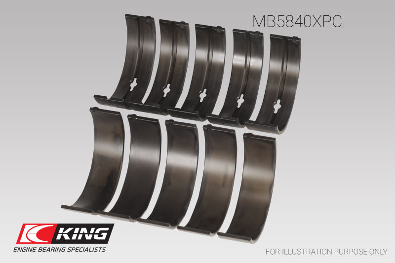 King Chrysler 300 Srt8 (Size 0.25) Main Bearing Set-thumbmail-1