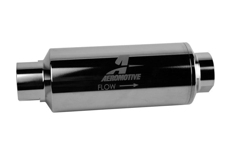 Aeromotive Pro-Series In-Line Filter - AN-12 - 40 Micron SS Element - Nickel Chrome Finish-thumbmail-2