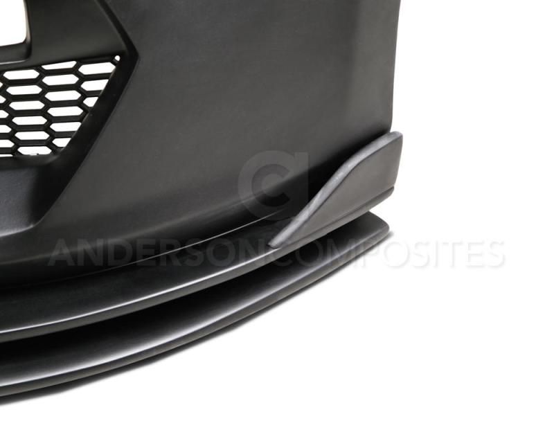 Anderson Composites 15-16 Ford Mustang GT350 Style Fiberglass Front Bumper w/ Front Lip-thumbmail-3