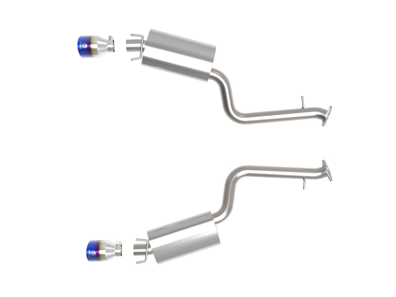 aFe Lexus IS350 14-22 V6-3.5L Takeda Axle-Back Exhaust System- Blue Tip-thumbmail-6