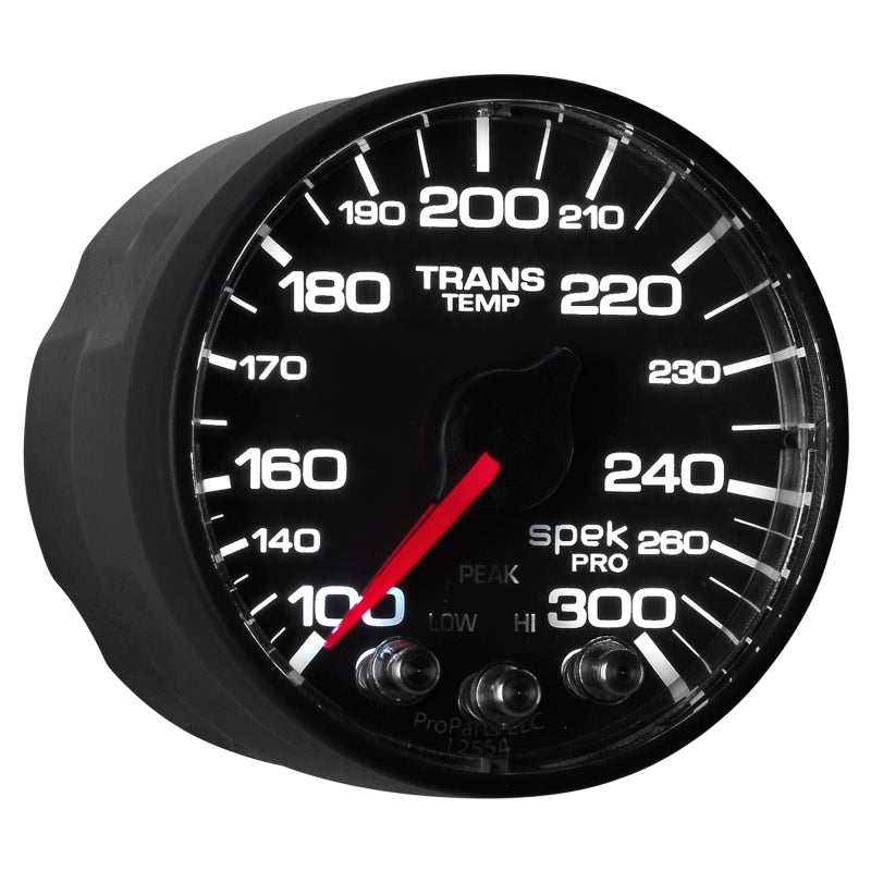 Autometer Spek-Pro 52.4mm 100-300 Deg F Digital Stepper Motor Trans Temp Gauge-thumbmail-1
