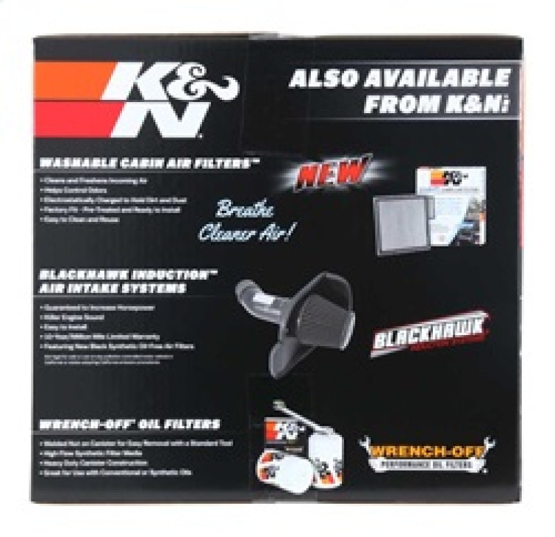 K&N 14-16 Kia Forte Coup L4-1.6L F/I Silver Typhoon Short Ram Intake-thumbmail-9