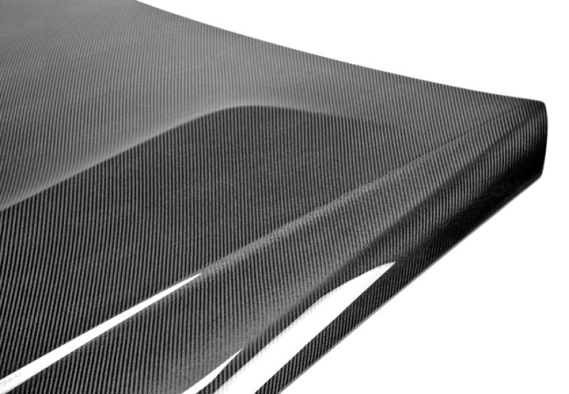 Seibon 12-14 Mercedes Benz C63 OEM Carbon Fiber Hood-thumbmail-2