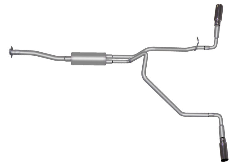 Gibson 04-05 Chevrolet Colorado Sport 2.8L 1.75in Cat-Back Dual Extreme Exhaust - Aluminized-thumbmail-1