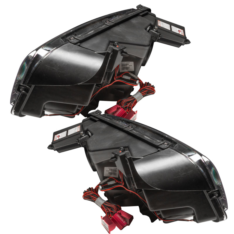 Oracle 05-10 Dodge Charger SMD HL (Non-HID) - Triple Halo - ColorSHIFT-thumbmail-2