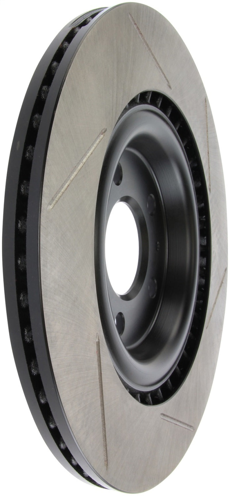 StopTech Power Slot 12-13 Audi A6 Quattro/11-12 A7 Quattro / 10-13 S4 Rear Right Slotted Rotor-thumbmail-4