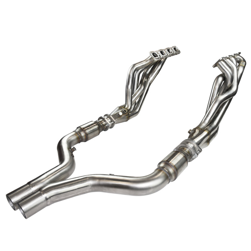 Kooks 06-15 Dodge Charger SRT8 1 7/8in x 3in SS Headers w/ Catted SS Connection Pipes-thumbmail-3