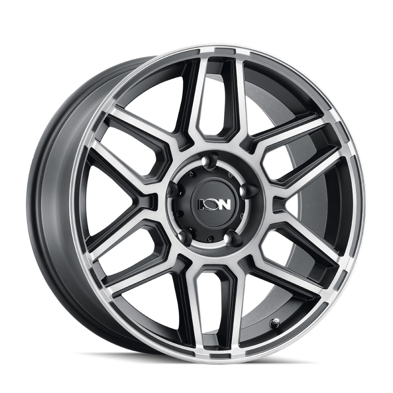 ION Type 146 20x9 / 6x139.7 BP / 18mm Offset / 106mm Hub Matte Black W/Machined Dart Tint Wheel-thumbmail-2