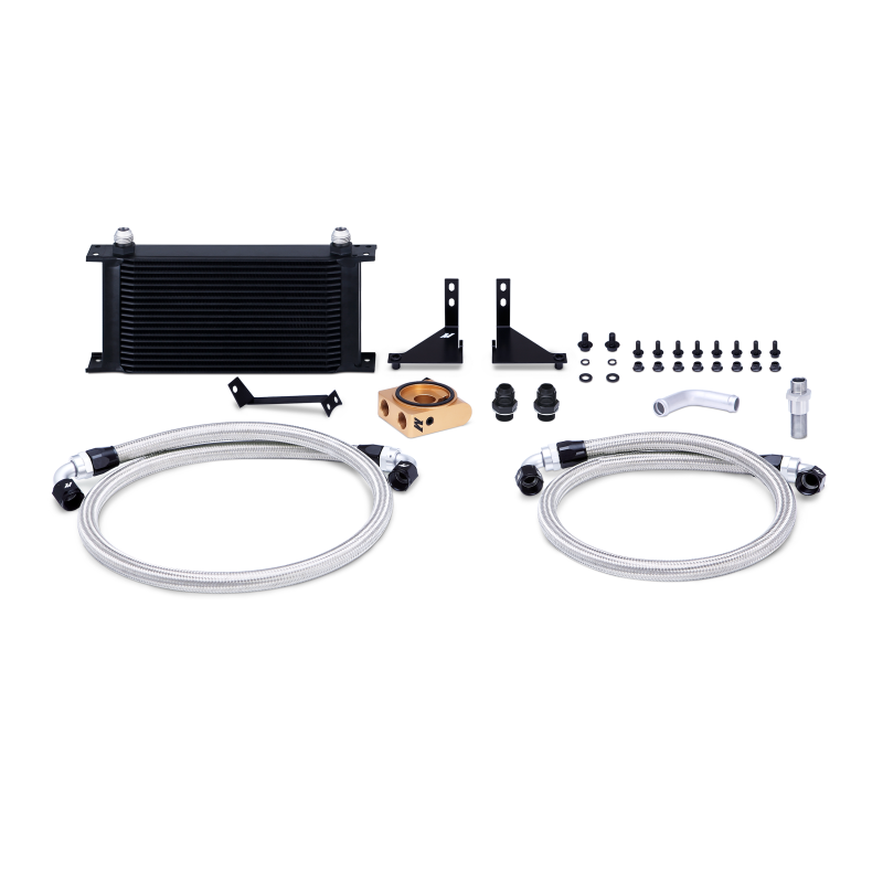 Mishimoto 14-16 Ford Fiesta ST Thermostatic Oil Cooler Kit - Black-thumbmail-1