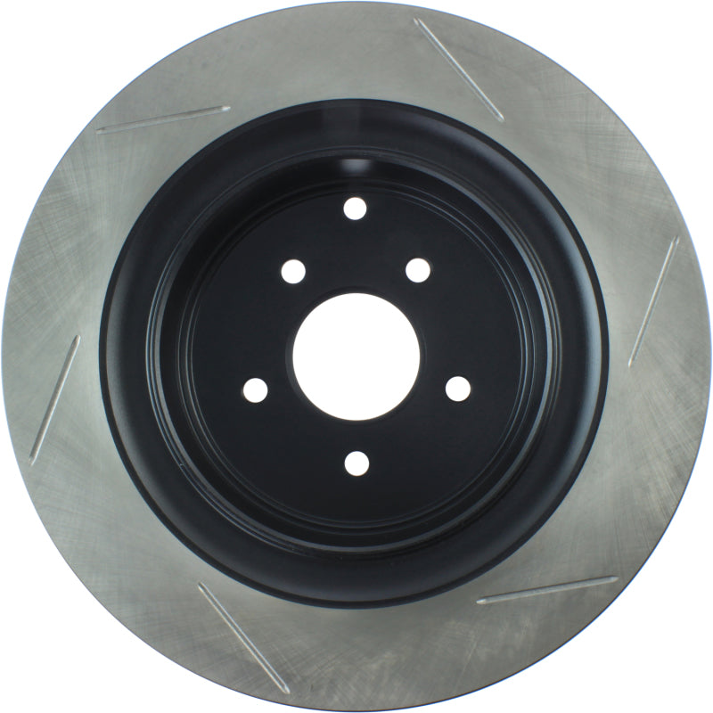 StopTech Power Slot 09 Infiniti FX50 5.0L-V8 Slotted Rear Right Rotor-thumbmail-4