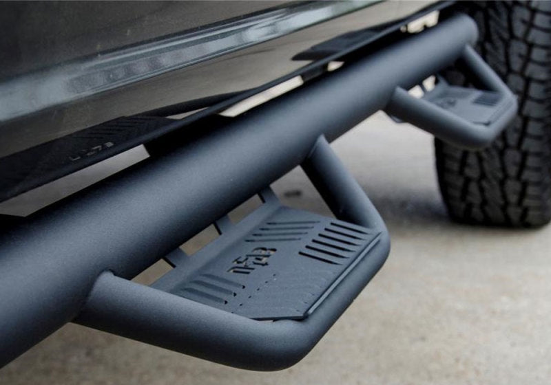 N-Fab Podium LG 15-18 GMC/Chevy Canyon/Colorado Crew Cab SRW - Tex. Black - Cab Length - 3in-thumbmail-4