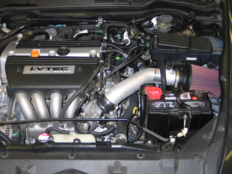 K&N 05-07 Honda Accord L4-2.4L Silver Typhoon Short Ram Intake-thumbmail-3