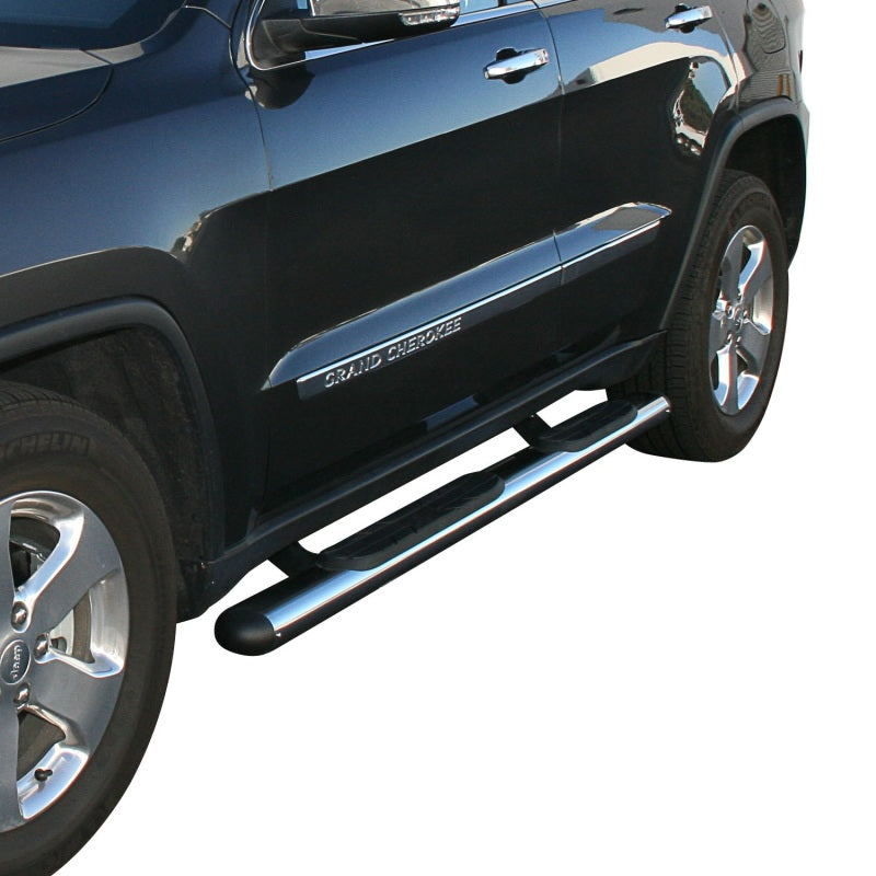 Westin Premier 4 Oval Nerf Step Bars 72 in - Stainless Steel-thumbmail-3