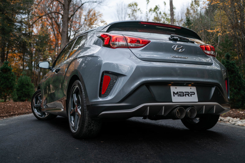 2019+ MBRP Hyundai Veloster Turbo Cat Back - Aluminized-thumbmail-5