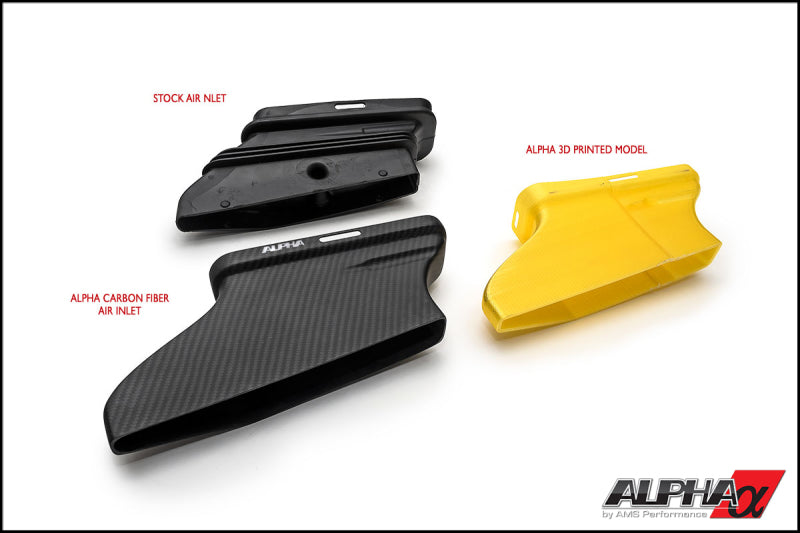 AMS Performance 14-18 Mercedes-Benz CLA 45 AMG 2.0T Alpha Cold Air intake w/Carbon Fiber Lid & Duct-thumbmail-2