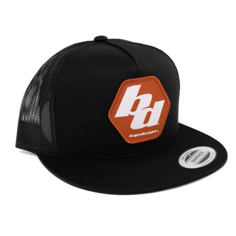 Baja Designs Flexfit Trucker Hat - Black-thumbmail-1