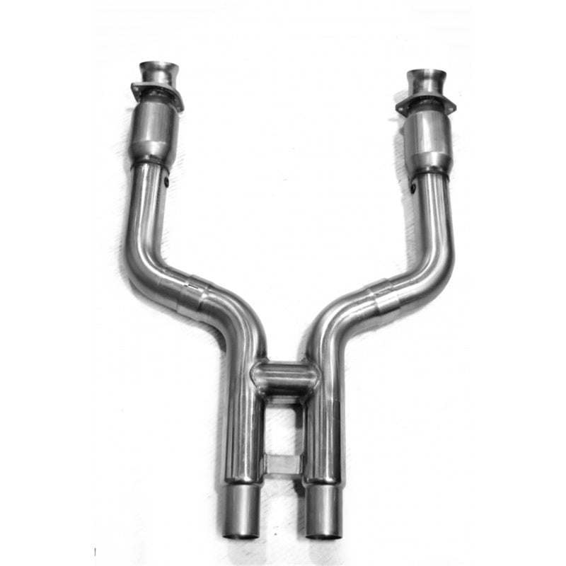 Kooks 11-14 Ford Shelby GT500 5.4L / 5.8L 4V 3in x 2 3/4in OEM GREEN Cat SS H-Pipe Kooks HDR Req-thumbmail-4
