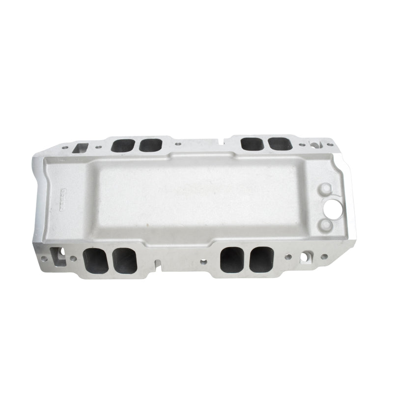 Edelbrock Manifold Chevy BB 9 8 Deck (Short) Super Victor 565 Thick Flange Rect Port Heads-thumbmail-4