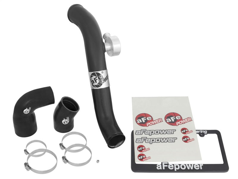 aFe BladeRunner 2 1/2in Intercooler Tube Hot Side 15-16 Ford Mustang EcoBoost L4-2.3L (t)-thumbmail-4