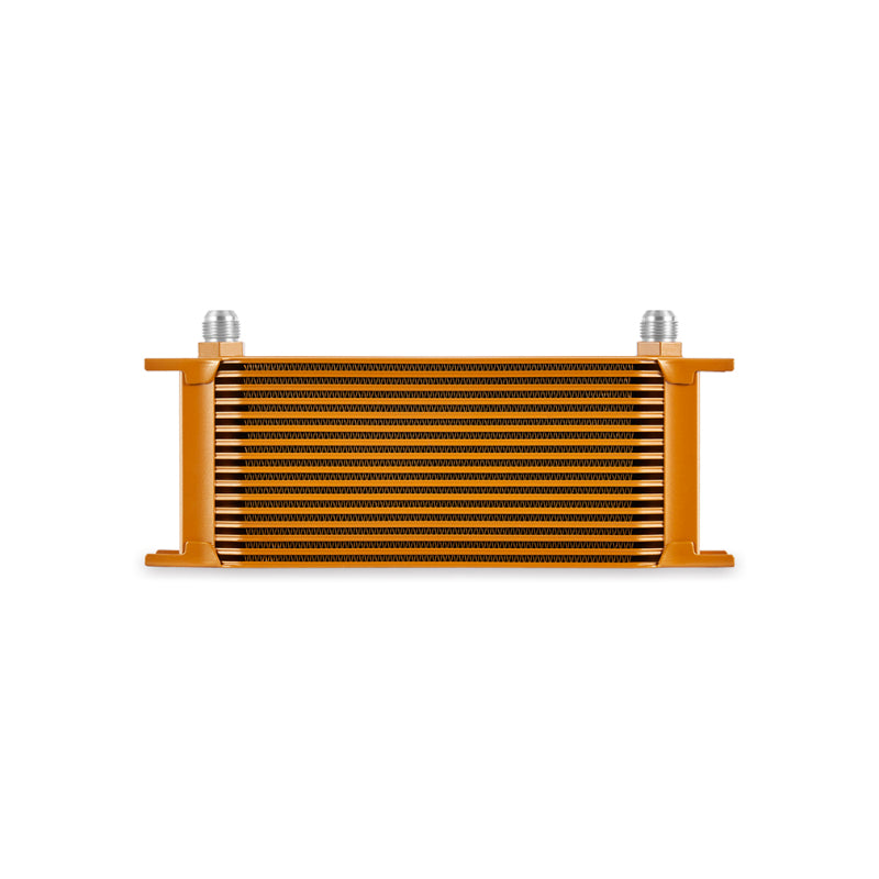 Mishimoto Universal 16-Row Oil Cooler Gold-thumbmail-2